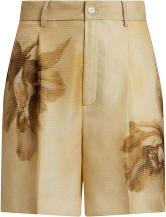 Ralph Lauren Collection Shorts con stampa - Toni neutri