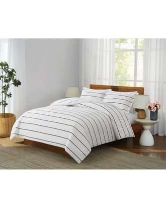 Brooklyn Loom Hayward Stripe Duvet Set