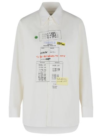 Maison Margiela White Cotton Shirt