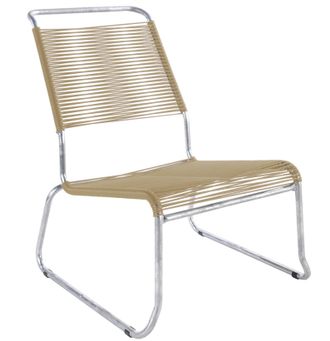 Schubiger M&ouml;bel Spaghetti-Kufen-Lounger-Hochlehner S&auml;ntis