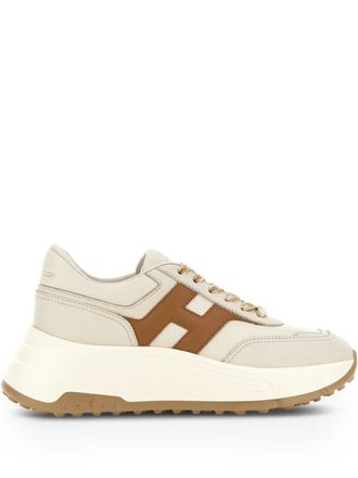 Hogan Sneakers Hi-Fi in pelle - Toni neutri