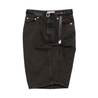 Coperni Denim rok - Dames - Rokken - Bruin - Maat: S Denim