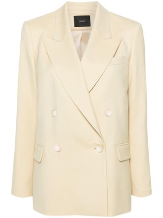Joseph Blazer met dubbele rij knopen - Beige