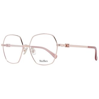 Max Mara Glasses, female, Pink, Size: ONE SIZE Rose Gold Women Optical Frames