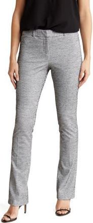 Amanda + Chelsea Ottoman Rib Pants in Black Grey at Nordstrom Rack, Size 10