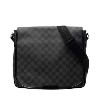 Louis Vuitton Pre-owned Cross Body Bags, male, Black, Size: ONE SIZE Pre-owned Messenger Bag