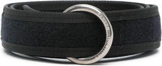Random Identities ring-hardware belt - men - Polyester/Steel - One Size - Black