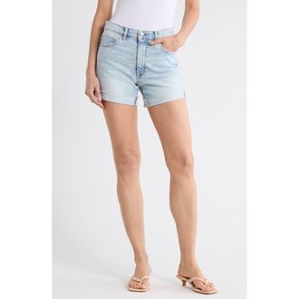 DL1961 Zoie High Rise Denim Shorts in Positano Cuffed at Nordstrom Rack, Size 24