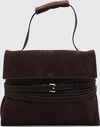 Moschino Borsa Tie Me Moschino Couture in camoscio