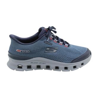 Skechers Heren, Sport, Blauw, Maat: 40 EU