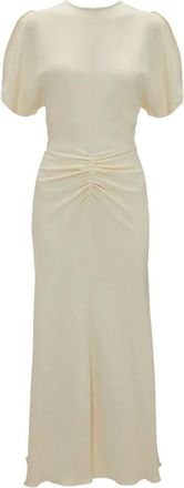 Victoria Beckham Dames, Jurken, Wit, Maat: 2XS