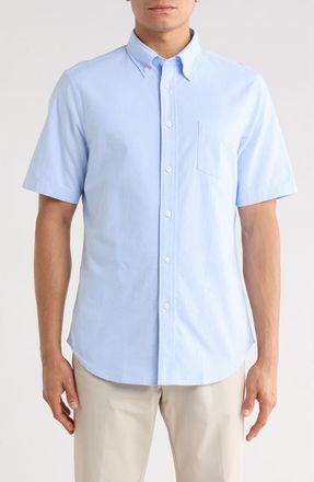 Reigning Champ Oxford Prep Shirt in Light Blue at Nordstrom Rack, Size X-Large