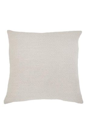 Pom Pom at Home Hendrick Linen & Cotton Accent Pillow in Cream at Nordstrom