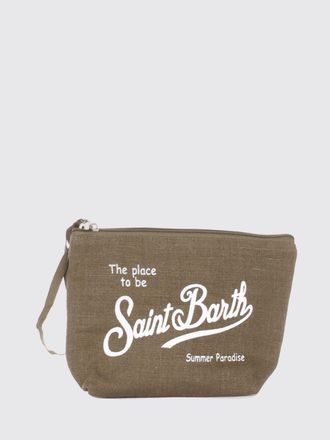 MC2 Saint Barth Pochette Aline in lino a righe