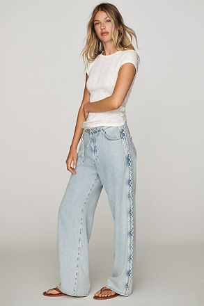 Rag & Bone Phoebe High-Rise Wide-Leg Jeans