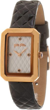 Folli Follie Leather Womens Watch