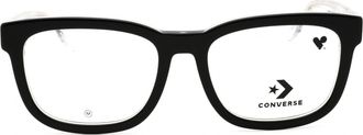 Converse CV5117 Rectangular Acetate Eyeglasses - Black