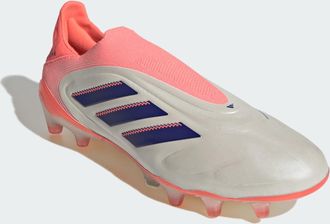 adidas adidas Performance Unisex Copa Pure 3 Elite Laceless Firm Ground Boots - White Leather - Size UK 10.5