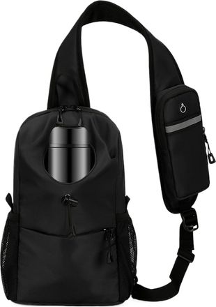 Generic Sling Bag for Women,Waterproof Casual Messenger Backpacks | Adjustable Cross Body Small Sling Backpack,for Work Leisure Riding Hiking Outdoor Travel S