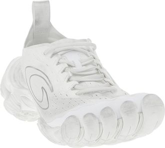 Balenciaga Mens White Polyester Athletic Sneakers