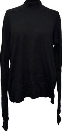 Rick Owens coltrui van zwart katoen
