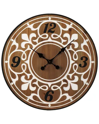 SEI Furniture Sei Furniture Aprille Round Wall Clock