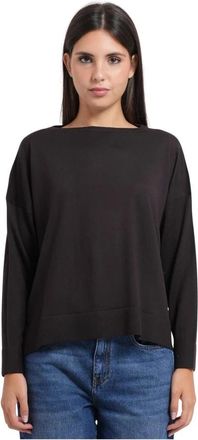 iBlues Round-neck Truien - Dames - Ronde hals truien - Bruin - M - Truien & Vesten