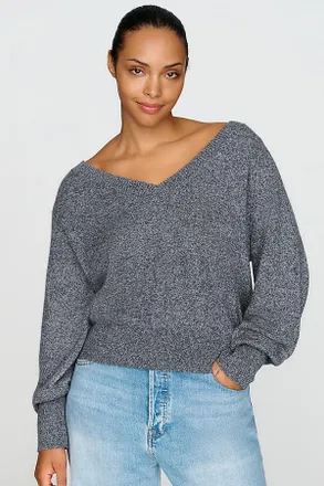 Maeve 100% Cashmere V-Neck Sweater