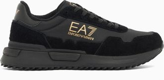Emporio Armani Emporio Armani Ea7, Schoenen, Heren, Zwart, 40 1/2 EU, 7X000380 Af 19175 Sneakers