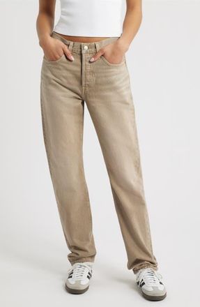 Levi's 501 High Waist Straight Leg Jeans in Chipped Winter Twig at Nordstrom, Size 26 30