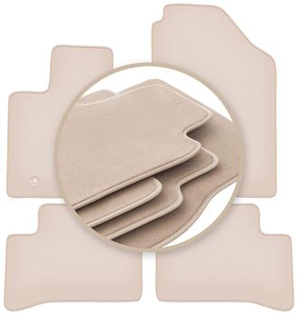 OEM Alfombrillas Premium Beige Para: Hyundai Tucson Iv Suv 2021