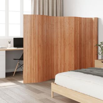 vidaXL Biombo Divisor De Bamb&uacute; Color Natural 165x800 Cm Vidaxl