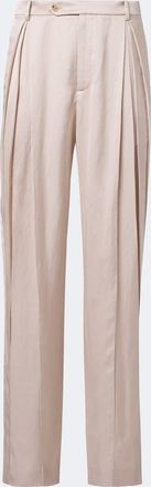 Valentino Pleated straight pants