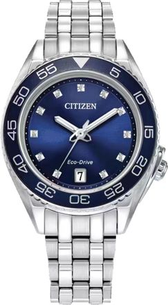 Citizen Womens Carson Blue Dial Watch
