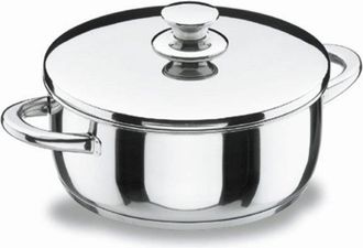 Lacor Cacerola 18cm Con Tapa Fondo Difusor Induccion Inox Vitrocor Lacor