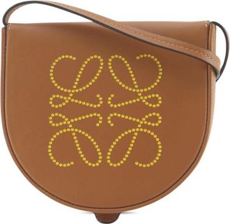 Loewe Pre-owned Loewe Mini Smooth Calfskin Anagram Heel Crossbody Ladies IMNW6FLRKIQ5MDCP