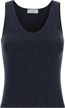 Brunello Cucinelli Mujer, Camisetas, Azul, Talla: M
