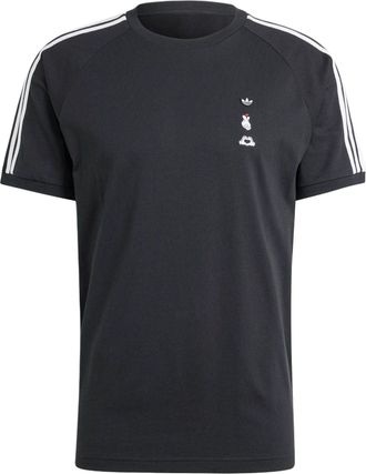 adidas Mickey Mouse x Originals 3-Stripes Tee Asia Sizing Black IY2272