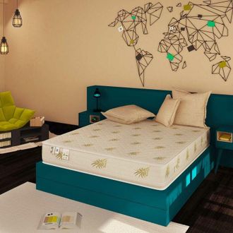 Baldiflex Baldiflex Materasso Memory e Poliuretano Easy 2.0 Alto 22 cm - Antiacaro - 140x200 cm