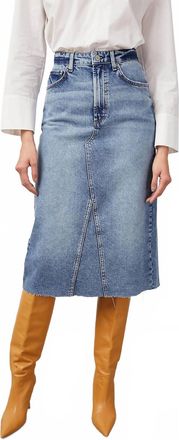 Rails Highland Jean Skirt In Vintage Sapphire