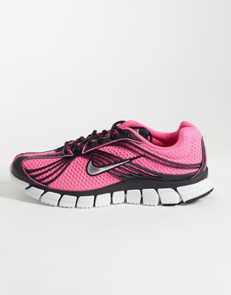 Nike Zoom Skylon 11 sneakers rosa, nere e bianche-Nero