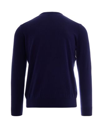 Ballantyne Diamond-Knit Sweater - Blue