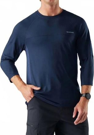 Smartwool Mountain Bike Jersey In Nightfall Blue