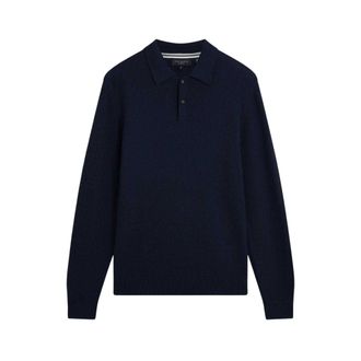 Ted Baker Herenpolo met korte mouwen (Marine)