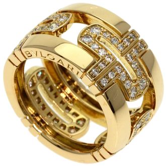 Bulgari Yellow Gold (18K) Band Ring (Pre-Owned)