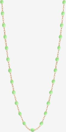 Gigi Clozeau Halskette aus Roségold und Harz Classique Gigi Anis