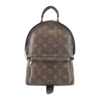 Louis Vuitton Pre-owned Backpacks, female, Brown, Size: ONE SIZE Pre-owned Palm Springs Monogram Backpack