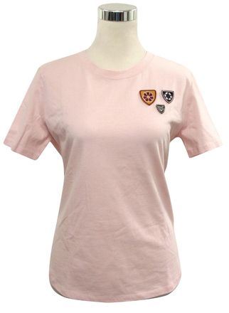 Maje Womens Cotton Crest Embroide T-Shirt(3)