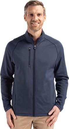 Cutter & Buck Peshastin Fleece Recycled Mens Full Zip Jacket