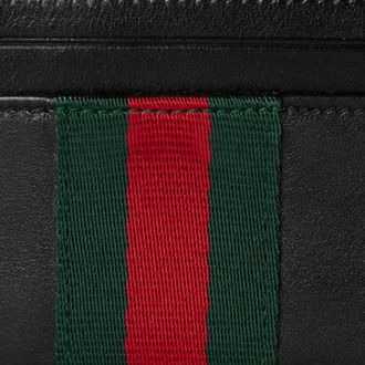Gucci Mens Cardholder Black Leather Wallets & Cardholders